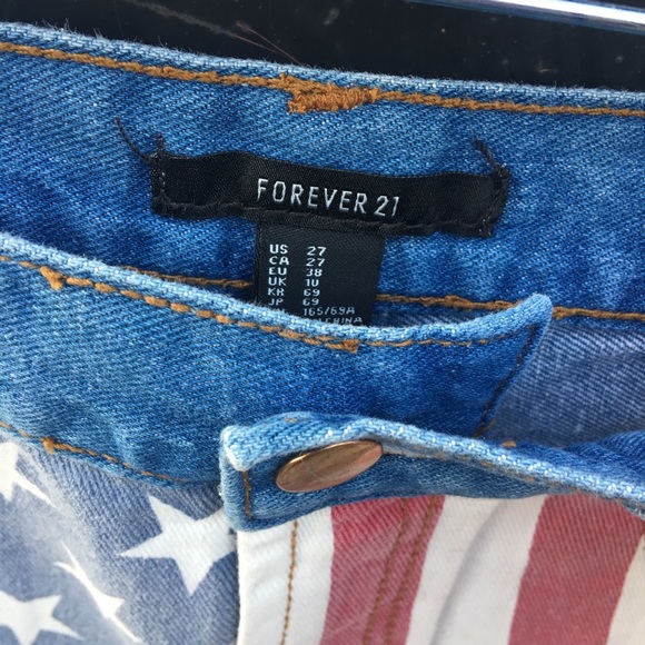 💰Sold💰High Waited Americana Shorts♥️ - Picture 4 of 4